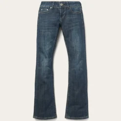 Stetson 818 Bootcut Jean With "S" Back Pocket Blue Best
