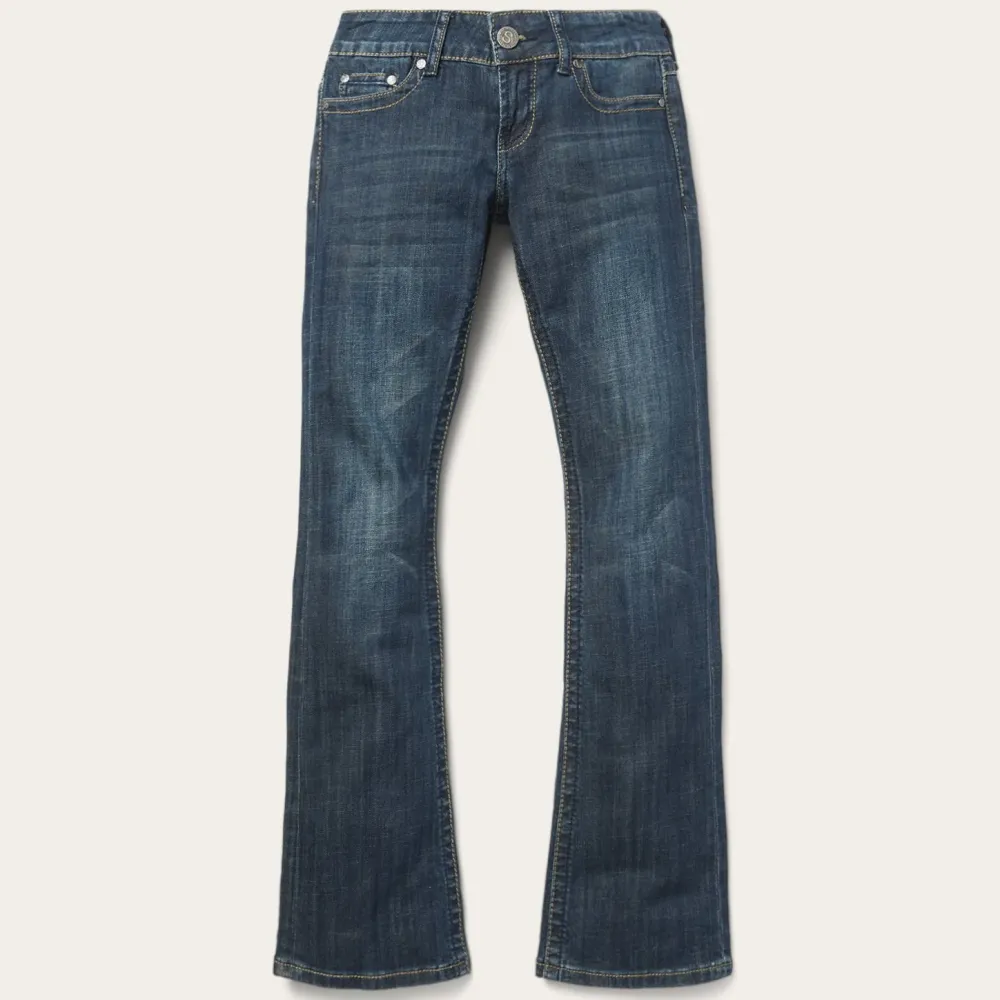 Stetson 818 Bootcut Jean With "S" Back Pocket Blue Best