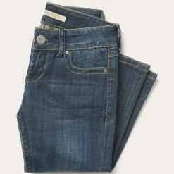 Stetson 818 Bootcut Jean With "S" Back Pocket Blue Best
