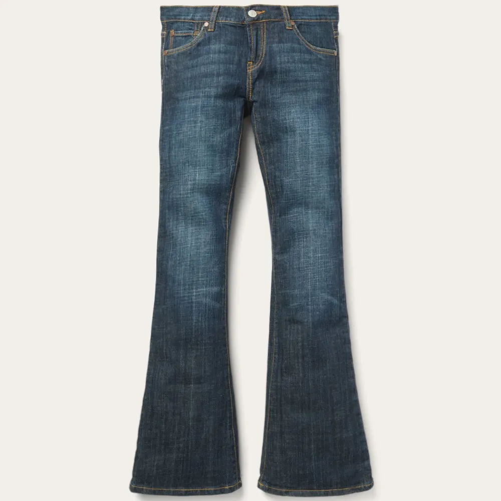 Stetson 816 Classic Boot Cut Jeans In Dark Wash Blue Clearance