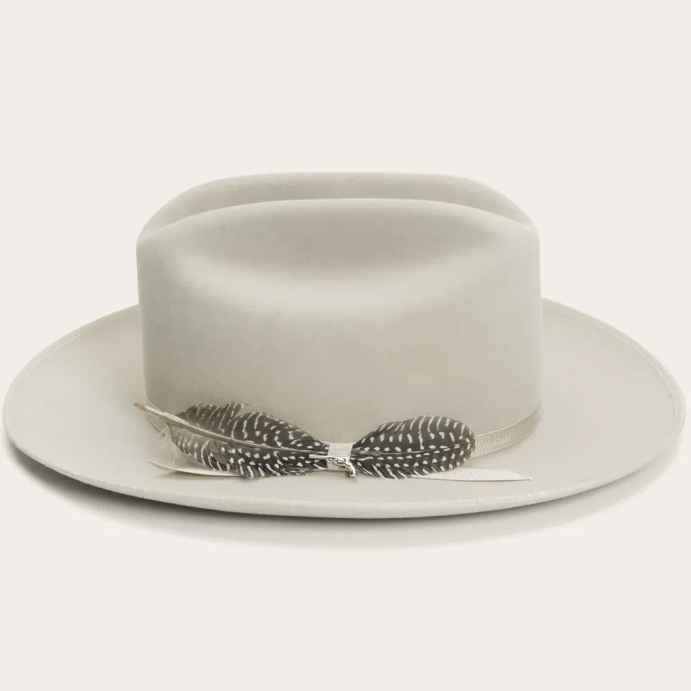 Stetson 1865 Distressed Open Road Royal Deluxe Silverbelly Discount