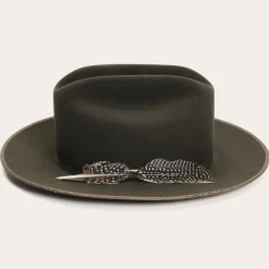 Stetson 1865 Distressed Open Road Royal Deluxe Silverbelly Clearance