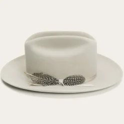 Stetson 1865 Distressed Open Road Royal Deluxe Silverbelly Hot