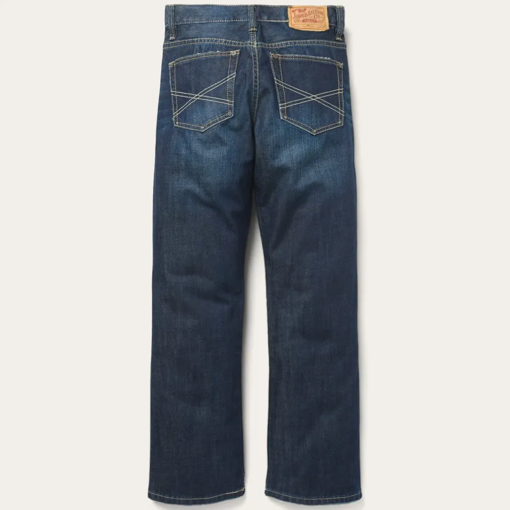 Stetson 1312 Fit Destructed Jeans Blue Online