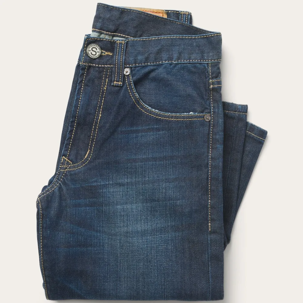 Stetson 1312 Fit Destructed Jeans Blue Online