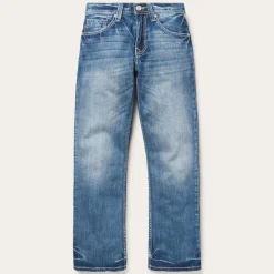 Stetson 1312 Fit Light Wash Jeans Blue New