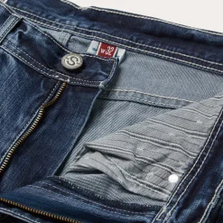 Stetson 1520 Fit Standard Straight Leg Jean Blue