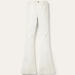 Stetson 921 High Rise Flare Fit Jean White Best