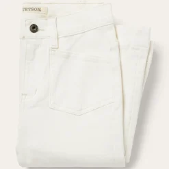 Stetson 921 High Rise Flare Fit Jean White Best