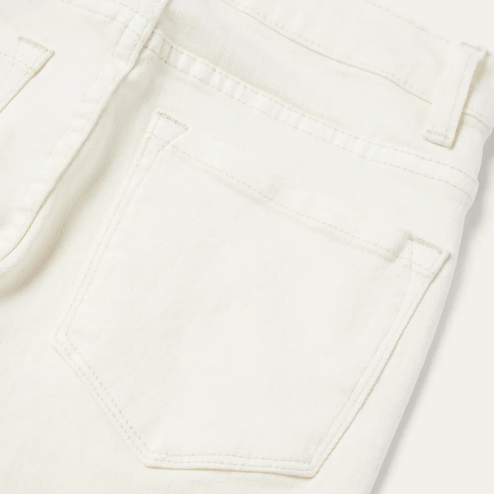 Stetson 921 High Rise Flare Fit Jean White Best
