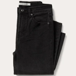 Stetson 915 High Rise Straight Fit Crop Jeans Black Best