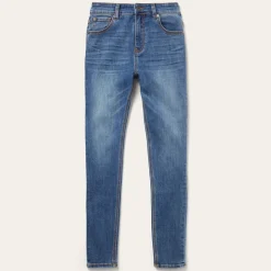 Stetson 902 High Waist Skinny Fit Jeans Blue New