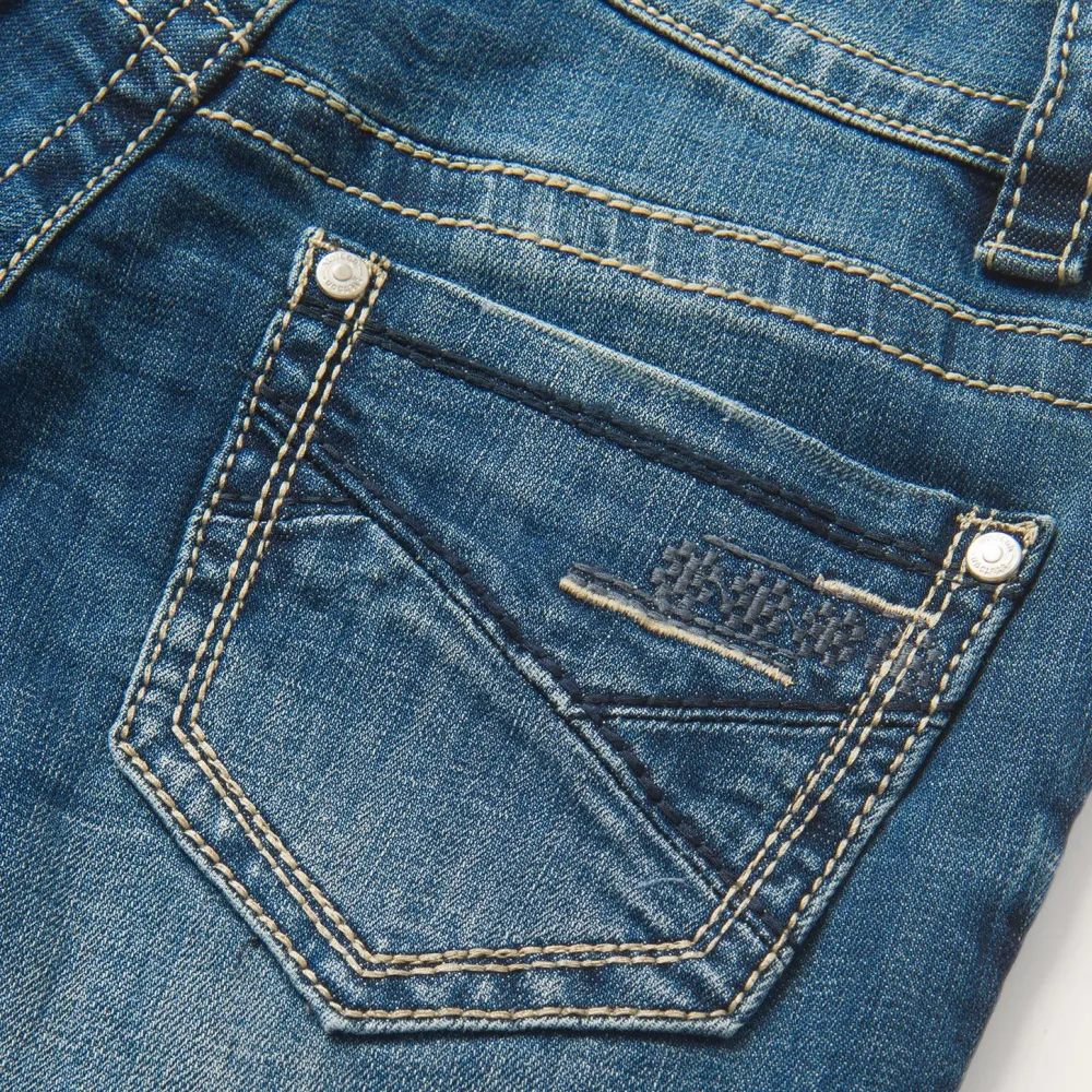 Stetson 214 Trouser Fit Jean With Deco Back Pocket Blue Clearance