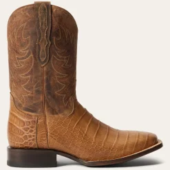 Stetson Aces Alligator Boots Brown Discount
