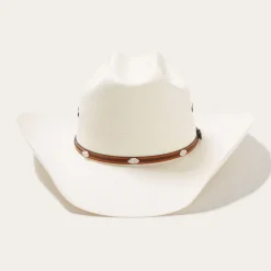 Stetson Alamo 8X Straw Cowboy Hat Natural Clearance
