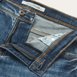 Stetson Ankle-Length Boyfriend Fit Jean Blue Outlet