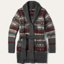 Stetson Aztec Belted Cardigan Multi Outlet