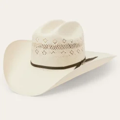 Stetson Baker 10X Straw Cowboy Hat Natural Hot