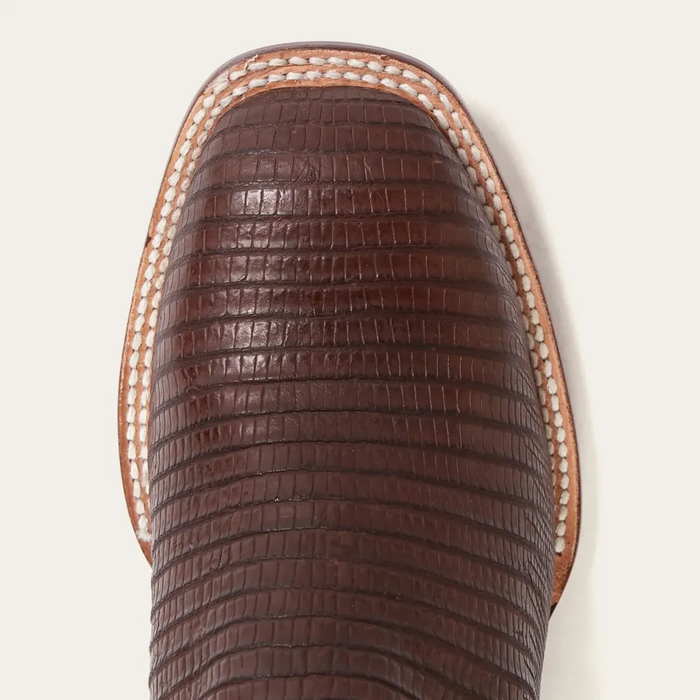 Stetson Beaumont Shark Cowboy Boot Brown Sale