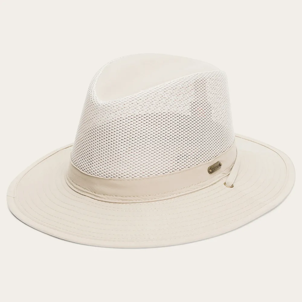 Stetson Berghund 'No Fly Zone' Mesh Hat Khaki Sale