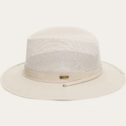 Stetson Berghund 'No Fly Zone' Mesh Hat Khaki Sale