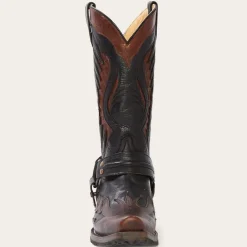 Stetson Biker Outlaw Oiled Leather Cowboy Boot Brown Online
