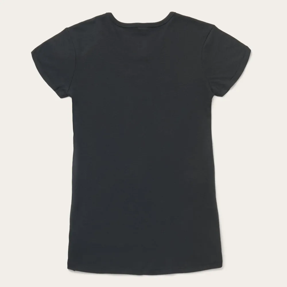 Stetson Bison Graphic Tee Black Best