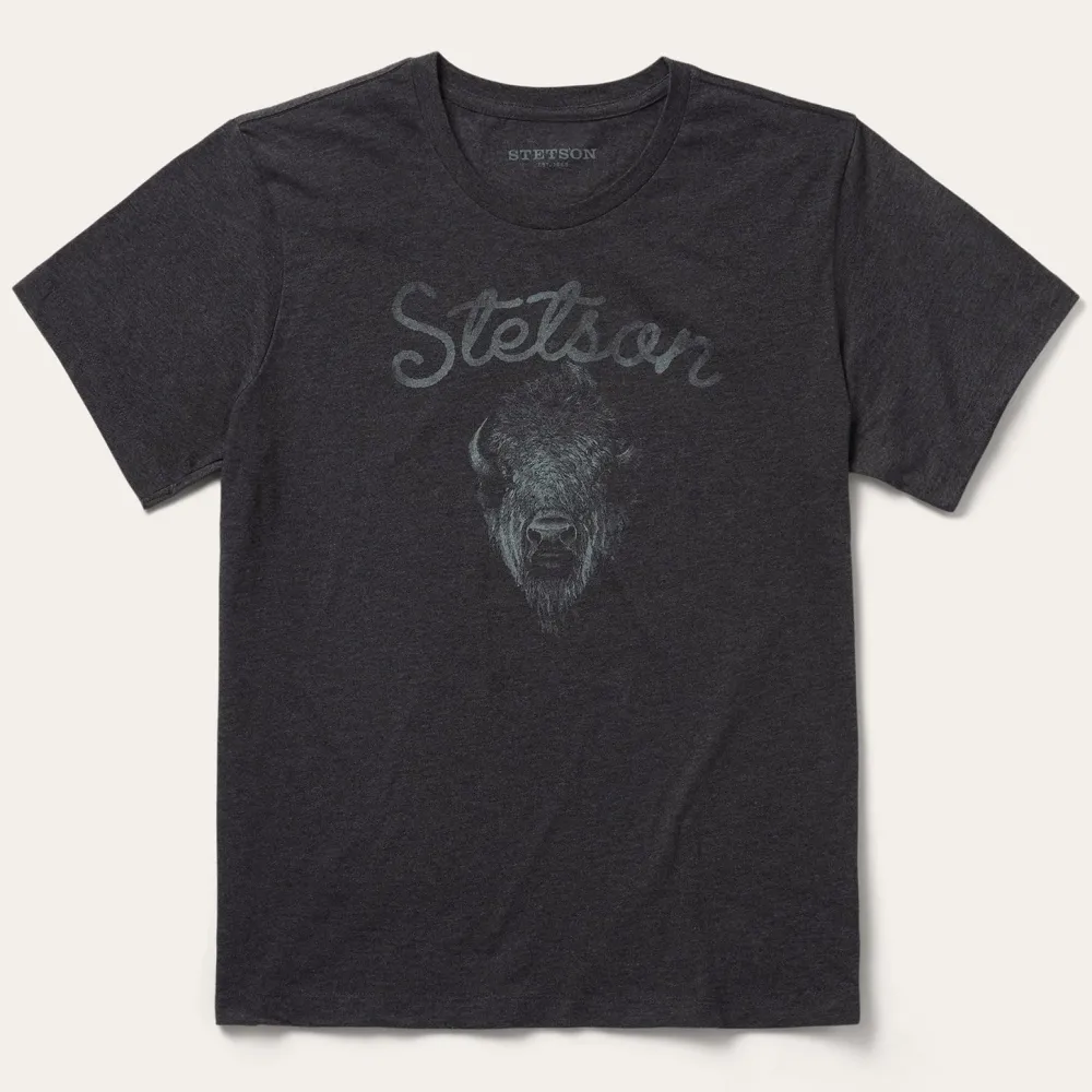 Stetson Bison Spirit Graphic Tee Black Online