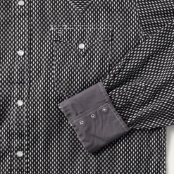 Stetson Diamond Shirt Black New