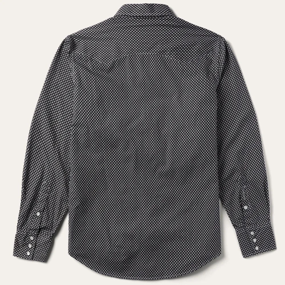 Stetson Diamond Shirt Black
