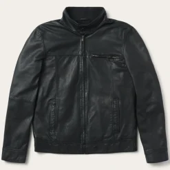Stetson Leather Jacket Black Best
