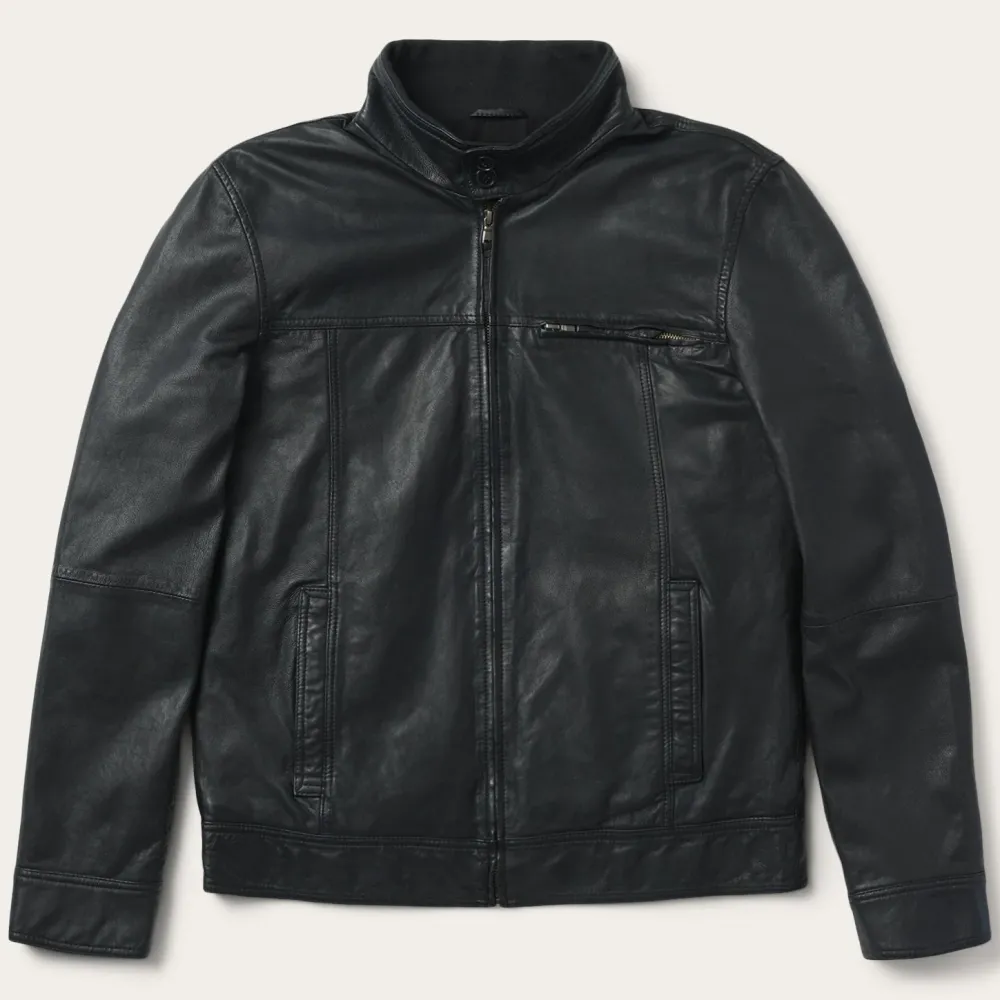 Stetson Leather Jacket Black Best