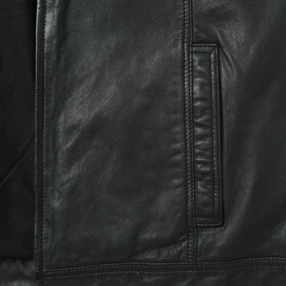 Stetson Leather Jacket Black Best