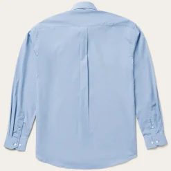 Stetson Solid One-Pocket Snap-Front Shirt Blue Online