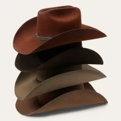 Stetson Boss of the Plains 6X Cowboy Hat Assorted Brown Outlet