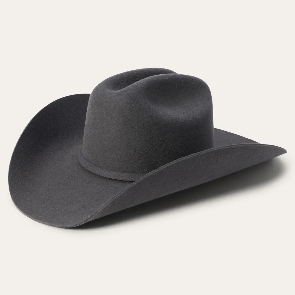 Stetson Brenham 4X Cowboy Hat Granite Clearance