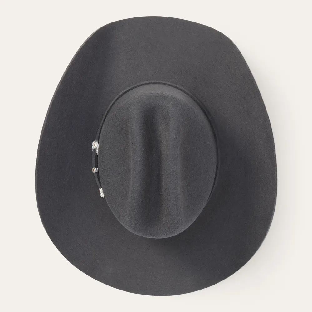 Stetson Brenham 4X Cowboy Hat Granite New