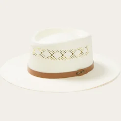 Stetson Brentwood Vented Straw Outdoor Hat Natural