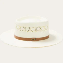 Stetson Brentwood Vented Straw Outdoor Hat Natural Online