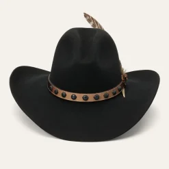Stetson Broken Bow 4X Cowboy Hat Black Outlet