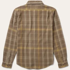 Stetson Flannel Button-Front Shirt Brown Online