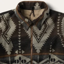 Stetson Southwestern Blanket Jacket Brown