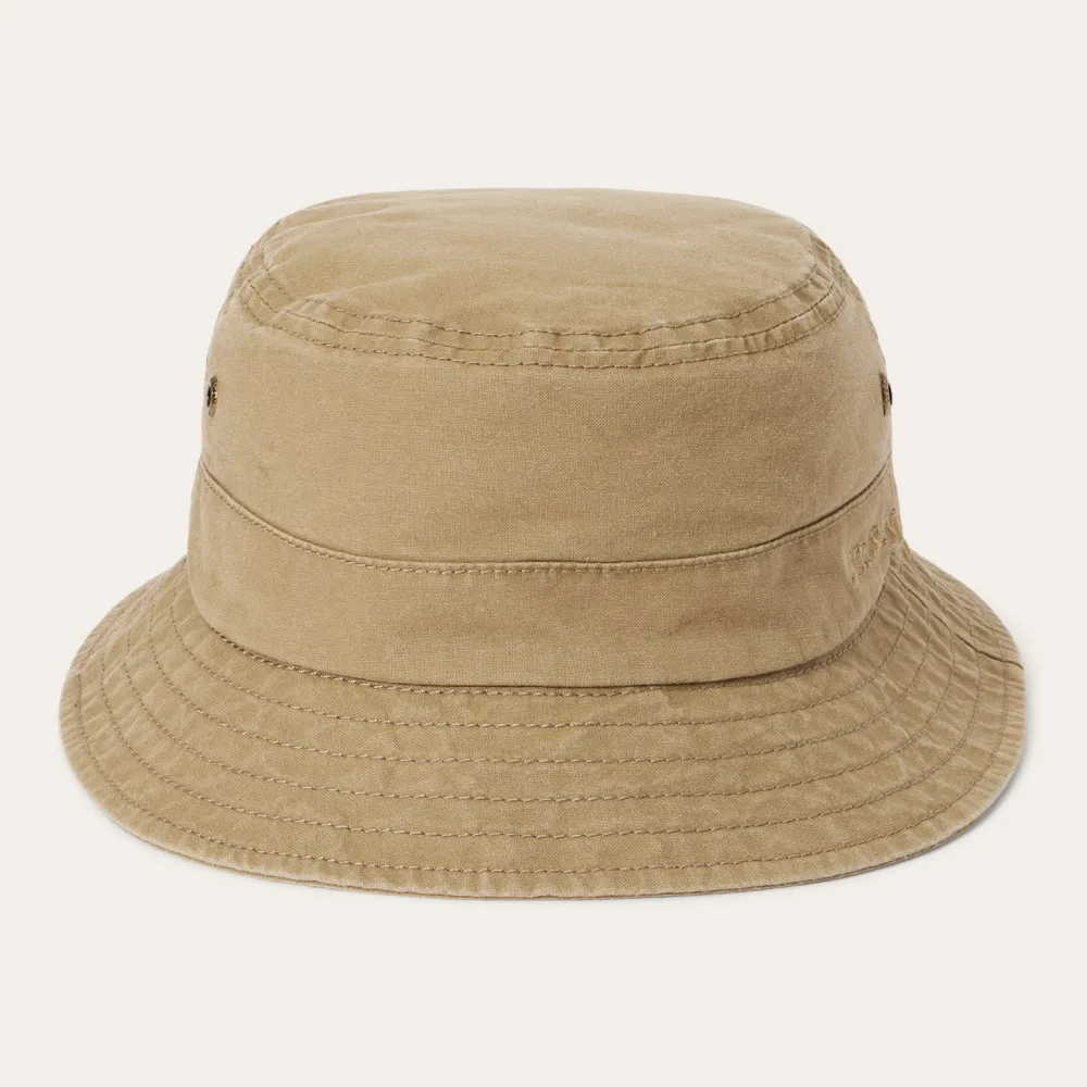 Stetson Bucket Delave Organic Cotton Olive