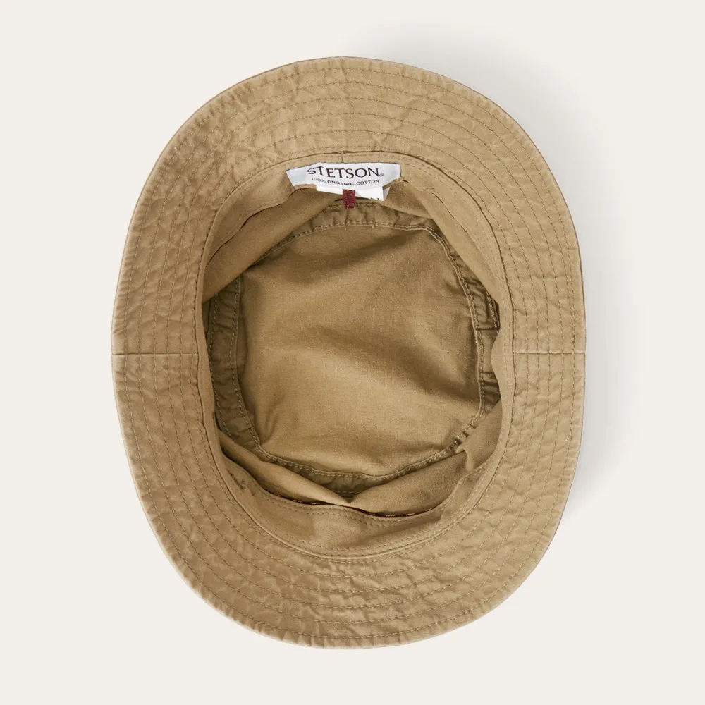 Stetson Bucket Delave Organic Cotton Olive