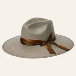 Stetson Caelus Straw Fedora Seafoam Sale