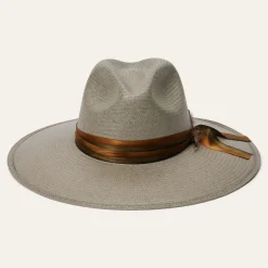 Stetson Caelus Straw Fedora Seafoam Hot