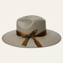 Stetson Caelus Straw Fedora Seafoam Hot