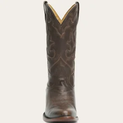Stetson Carlisle Corded Brushed Leather Boot Brown New
