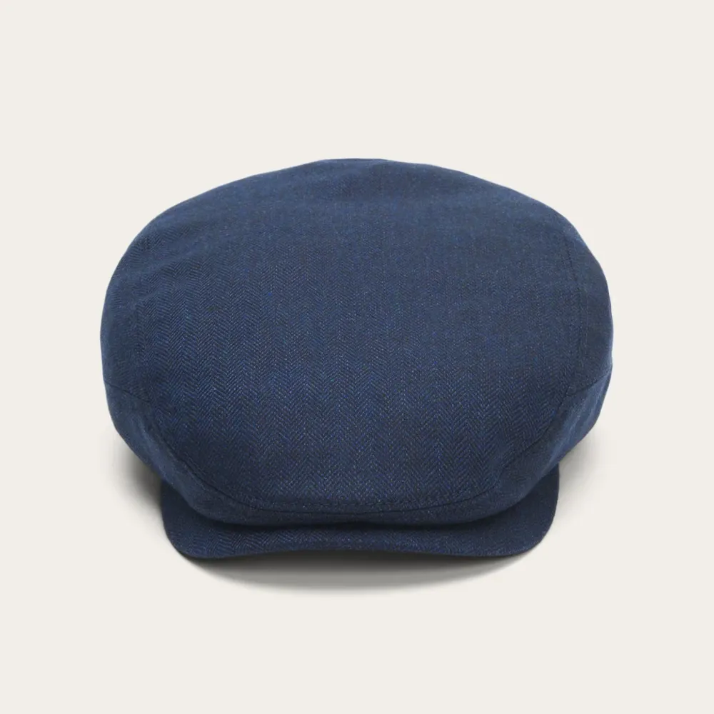 Stetson Cashmere Silk Driver Cap Blue Discount