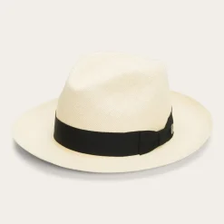 Stetson Center Dent Panama Fedora Natural Online